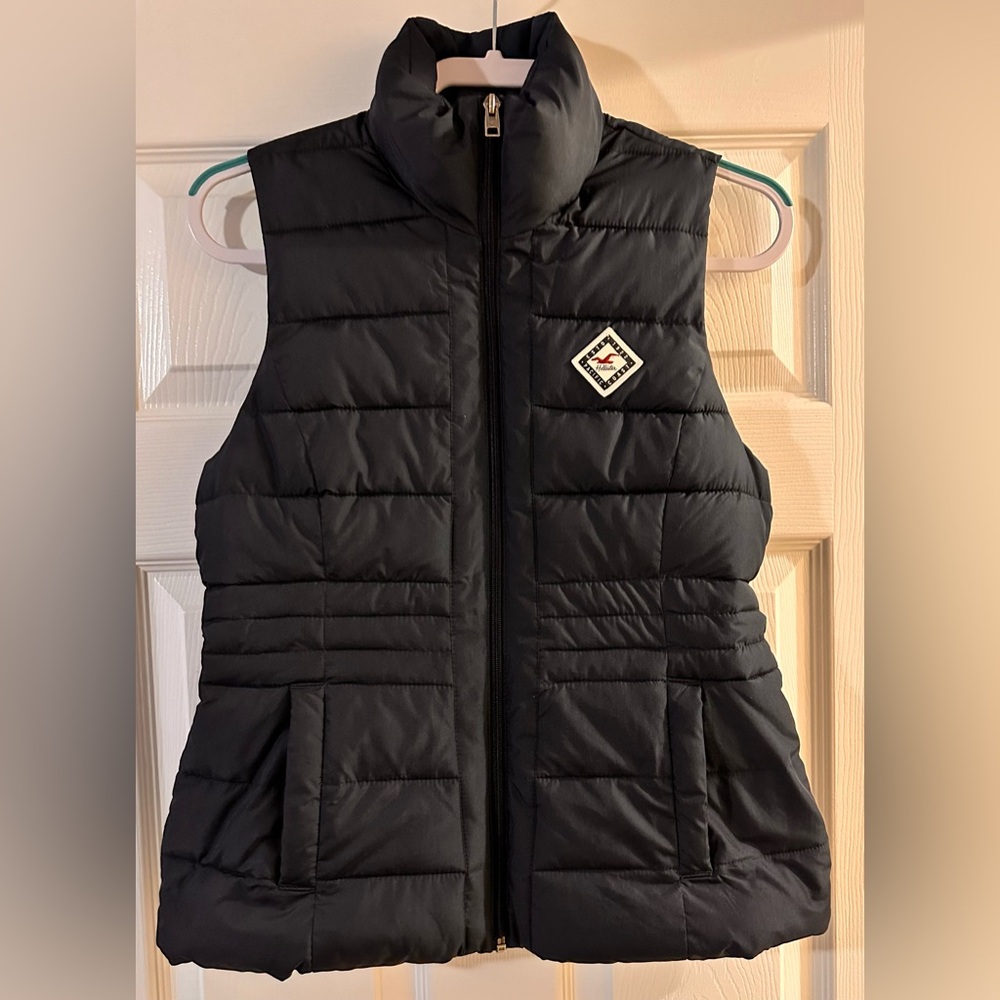 Sherpa lined vest